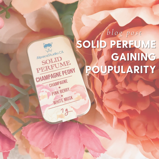 Solid Perfume Gaining Popularity
