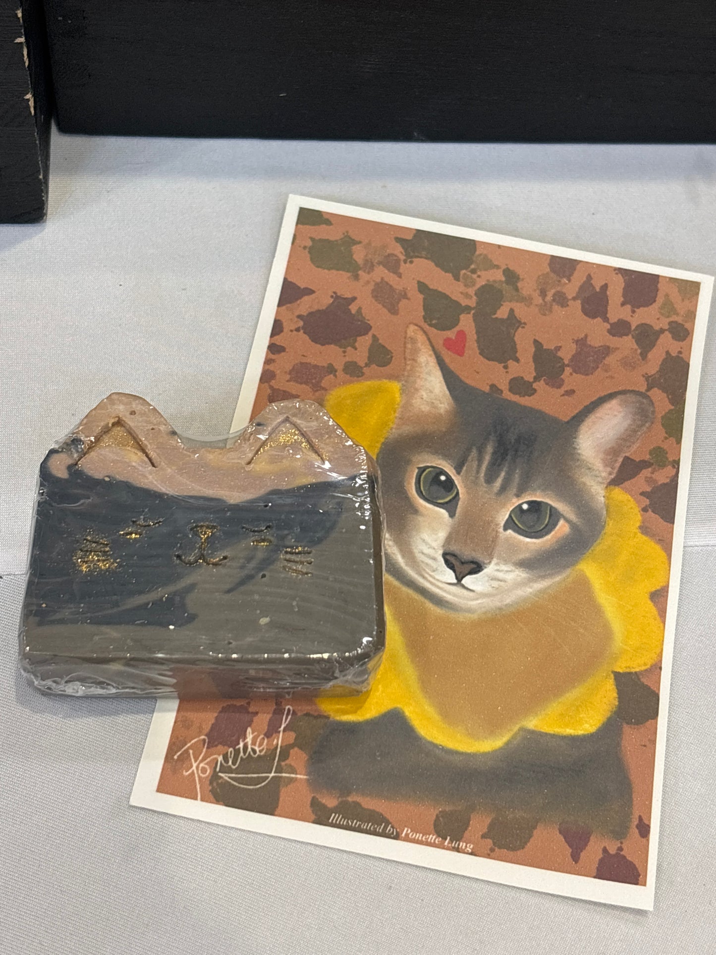 Cat Face Soap - Tortosie Shell