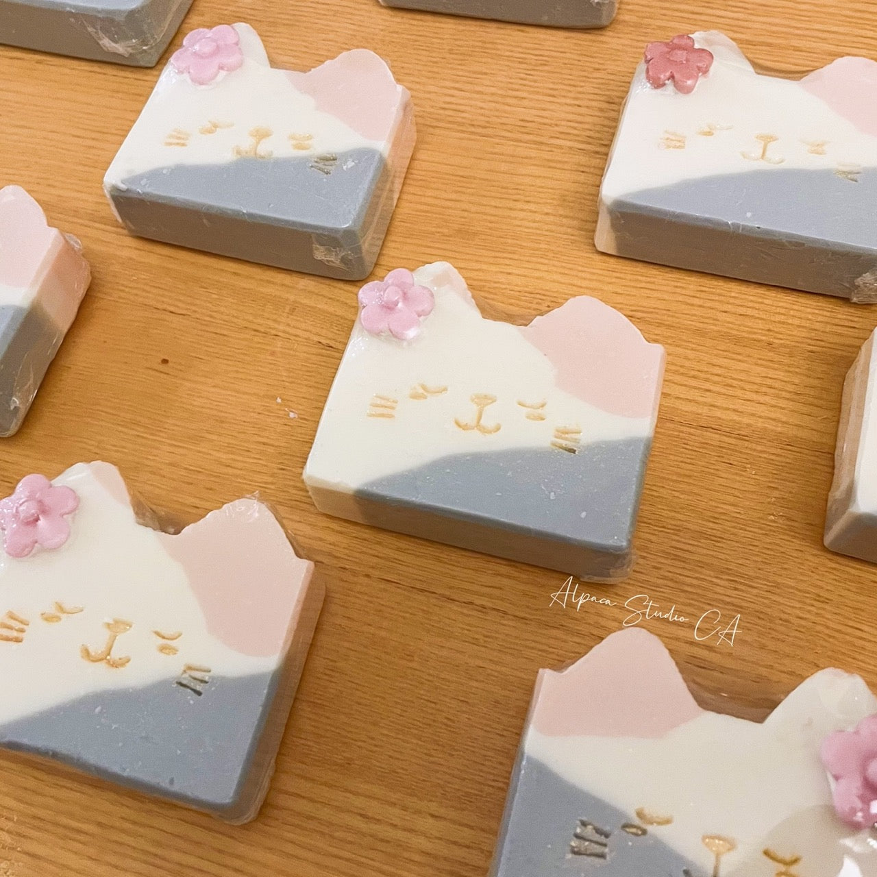 Tabby Cat Soap - Maru