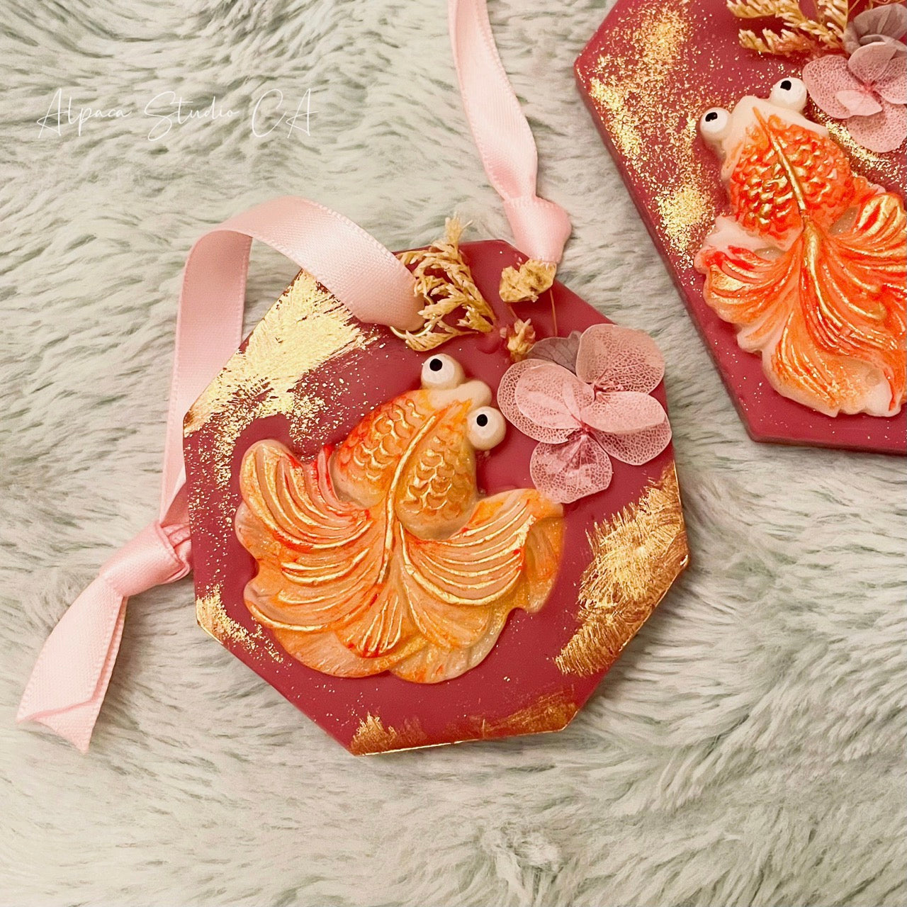 Scented Wax Ornaments - Oriental Goldfish