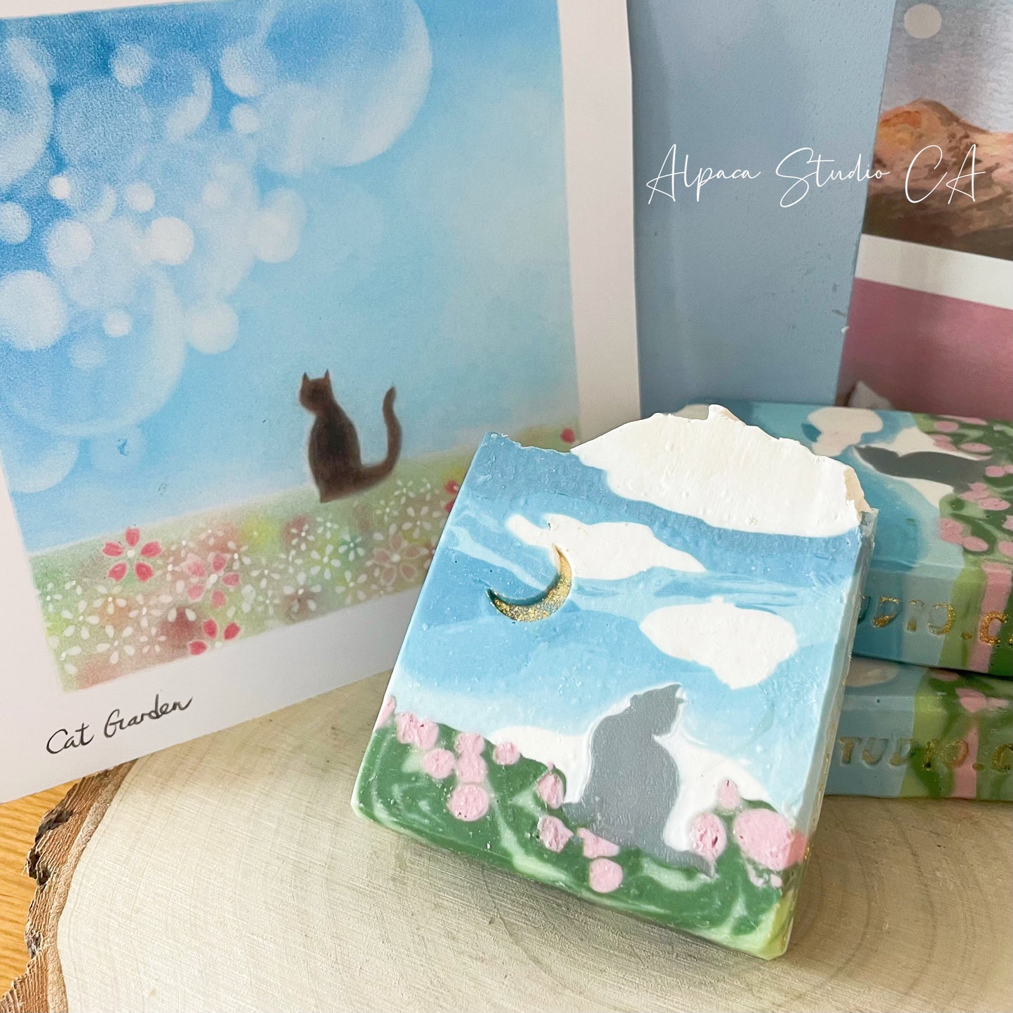 Cat Garden Soap