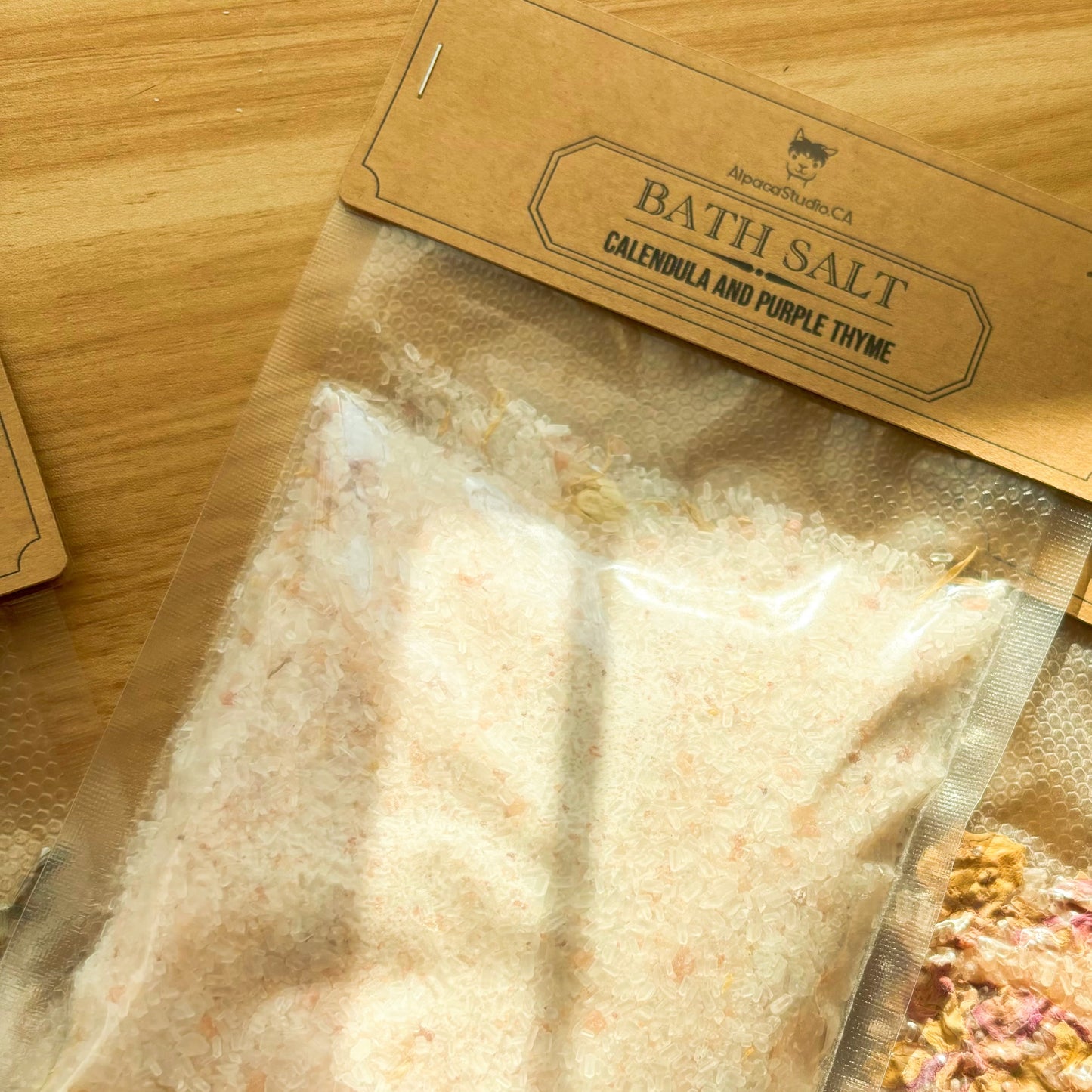 Bath Salt - Calendula and Purple Thyme
