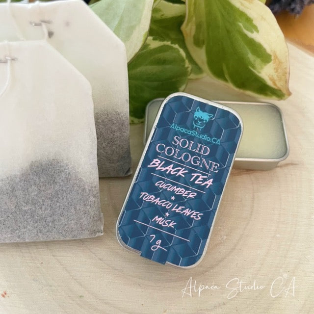 Solid Perfume - Black Tea