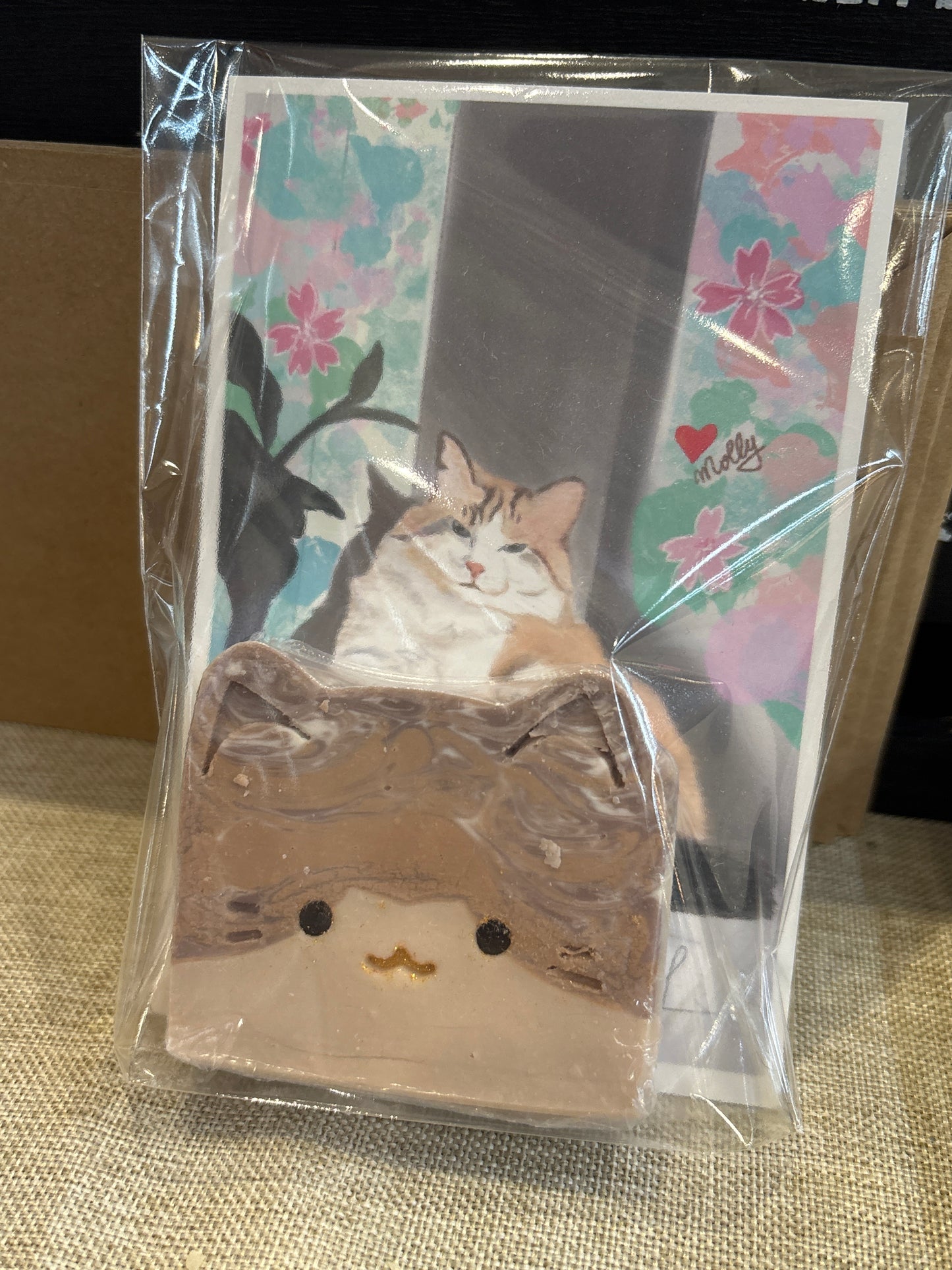 Cat Face Soap - Molly