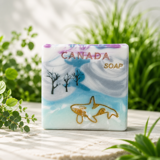 Canada Whale Soap
