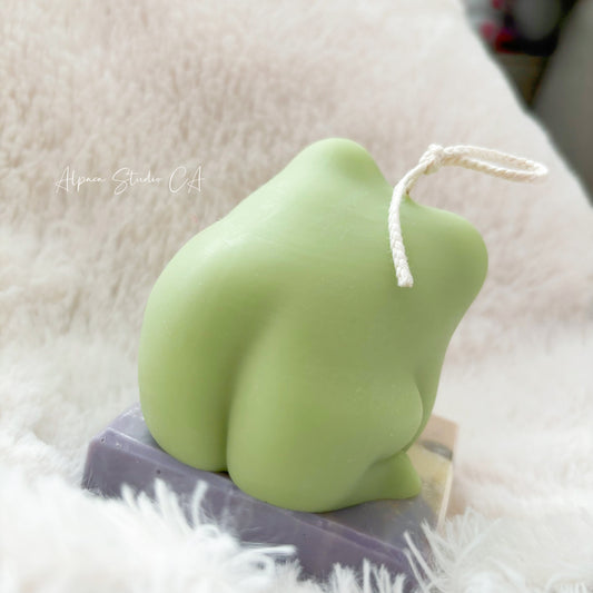 Cute Frog Candle