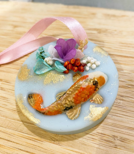 Scented Wax Ornaments - Oriental Koi Fish
