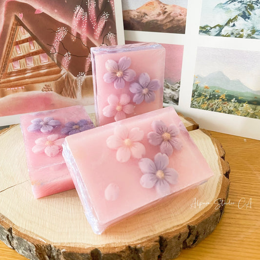 Floating Sakura Soap