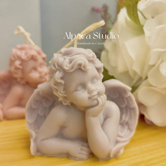 Baby Angel Candle