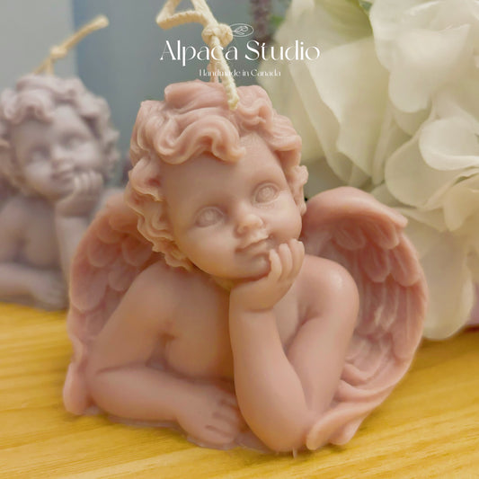 Baby Angel Candle